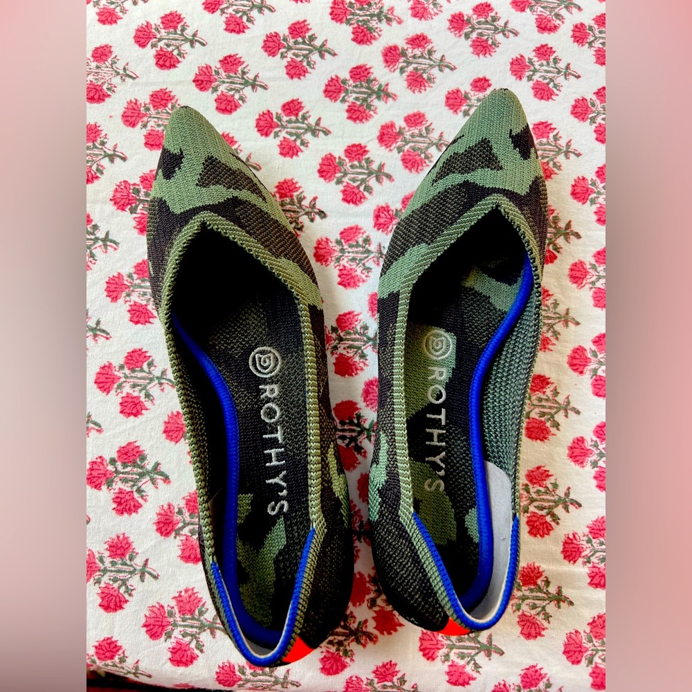 Rothy’s camo flat
